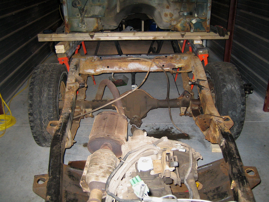 Rear chassis